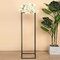 2 pcs 40" tall Matte Black Geometric Metal Stands Wedding Flower Vase Holders